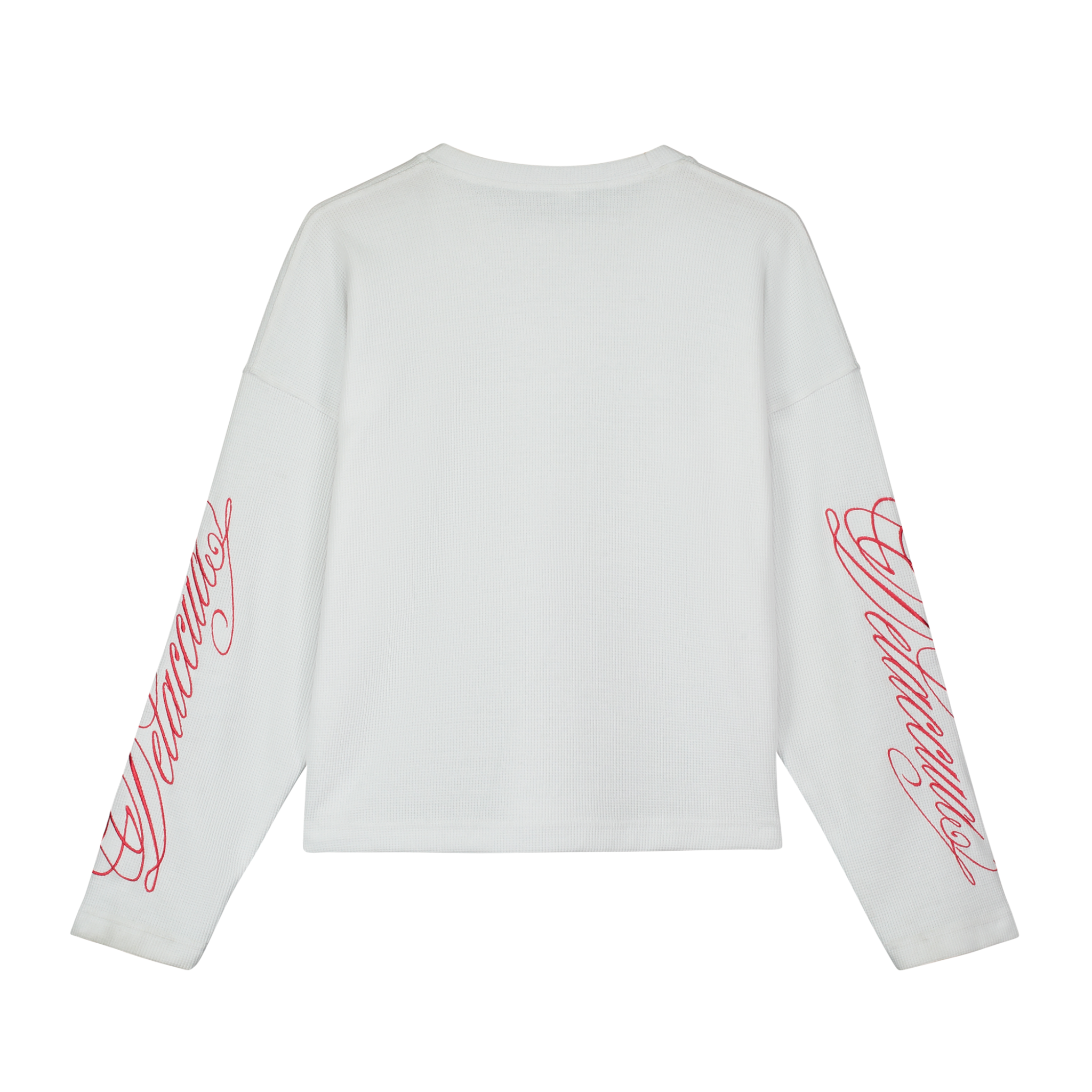 Waffle Longsleeve White – DELACCUA | Life is a Canva