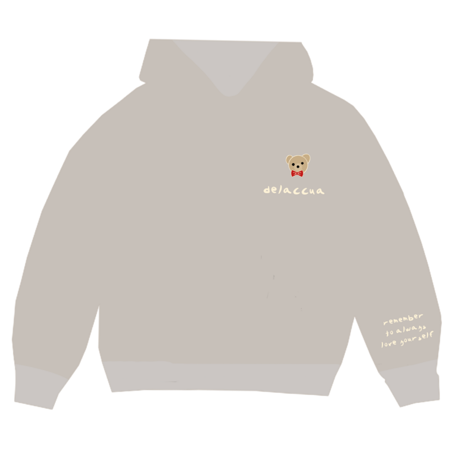 love teddy hoodie
