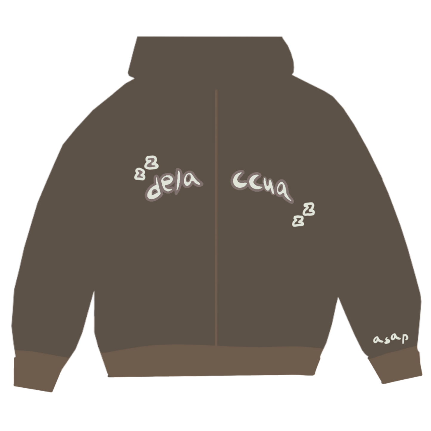nap zip hoodie