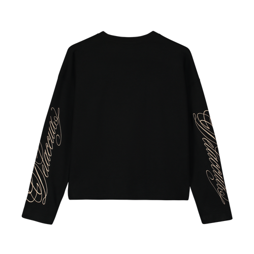 Waffle Longsleeve Black