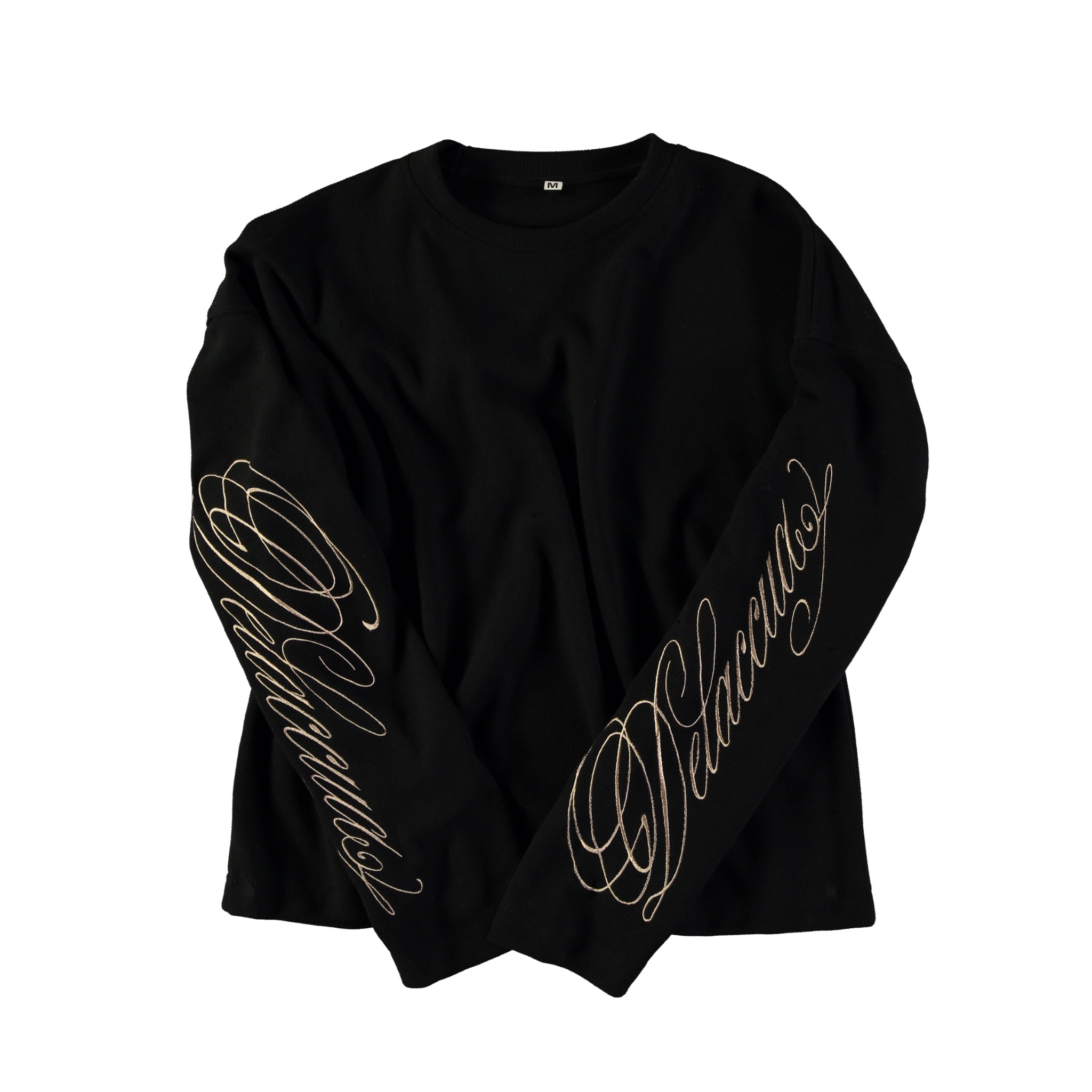 Waffle Longsleeve Black – DELACCUA | Life is a Canva