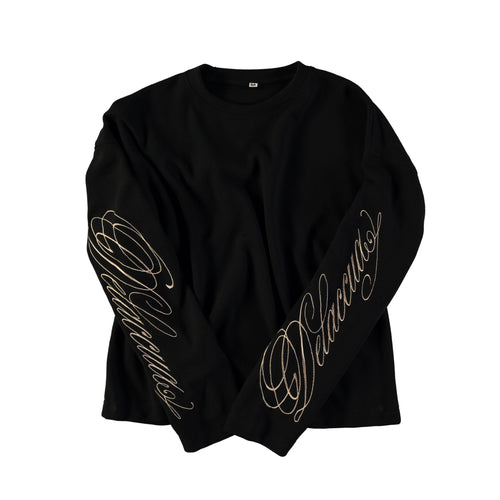 Waffle Longsleeve Black