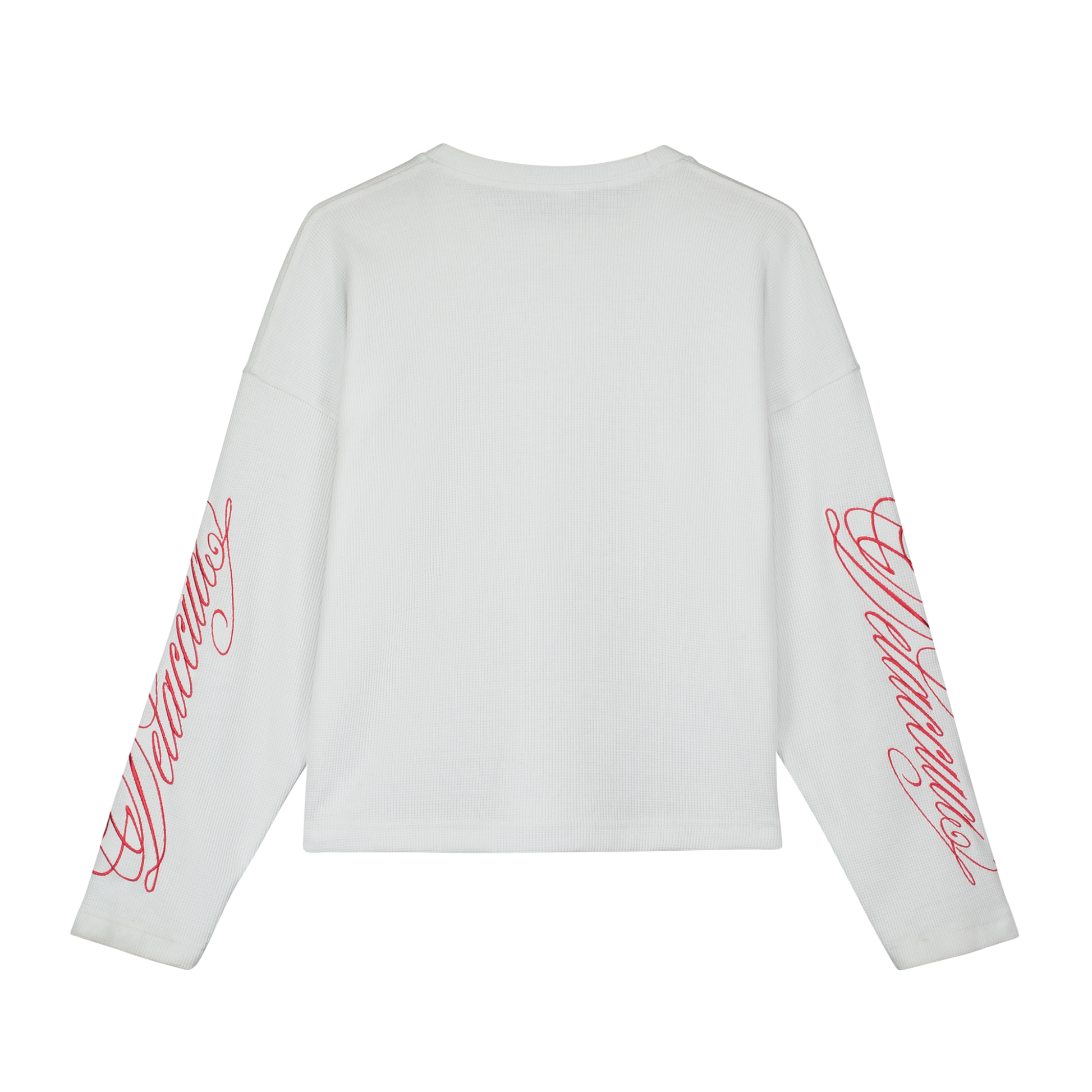 Waffle Longsleeve White