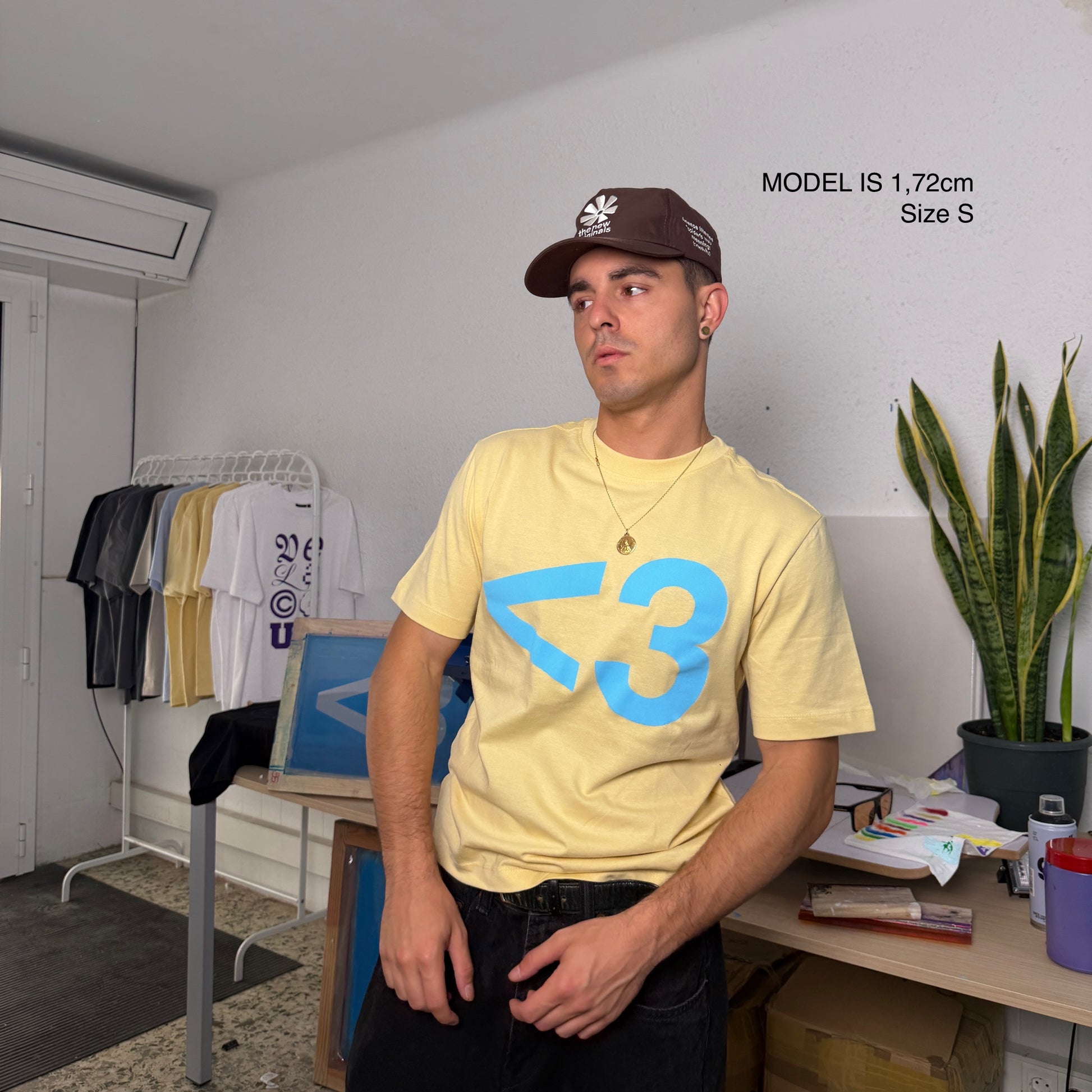 <3 tee Yellow