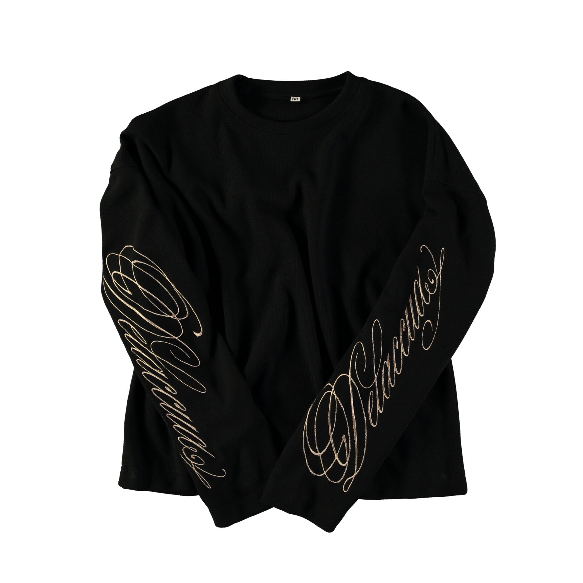 Waffle Longsleeve Black
