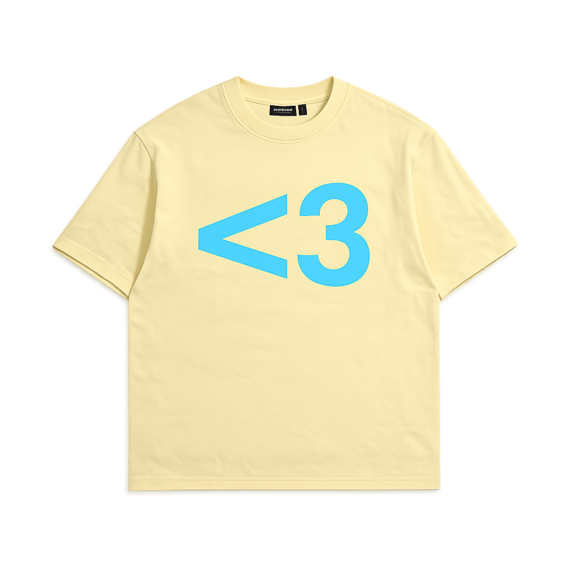 <3 tee Yellow