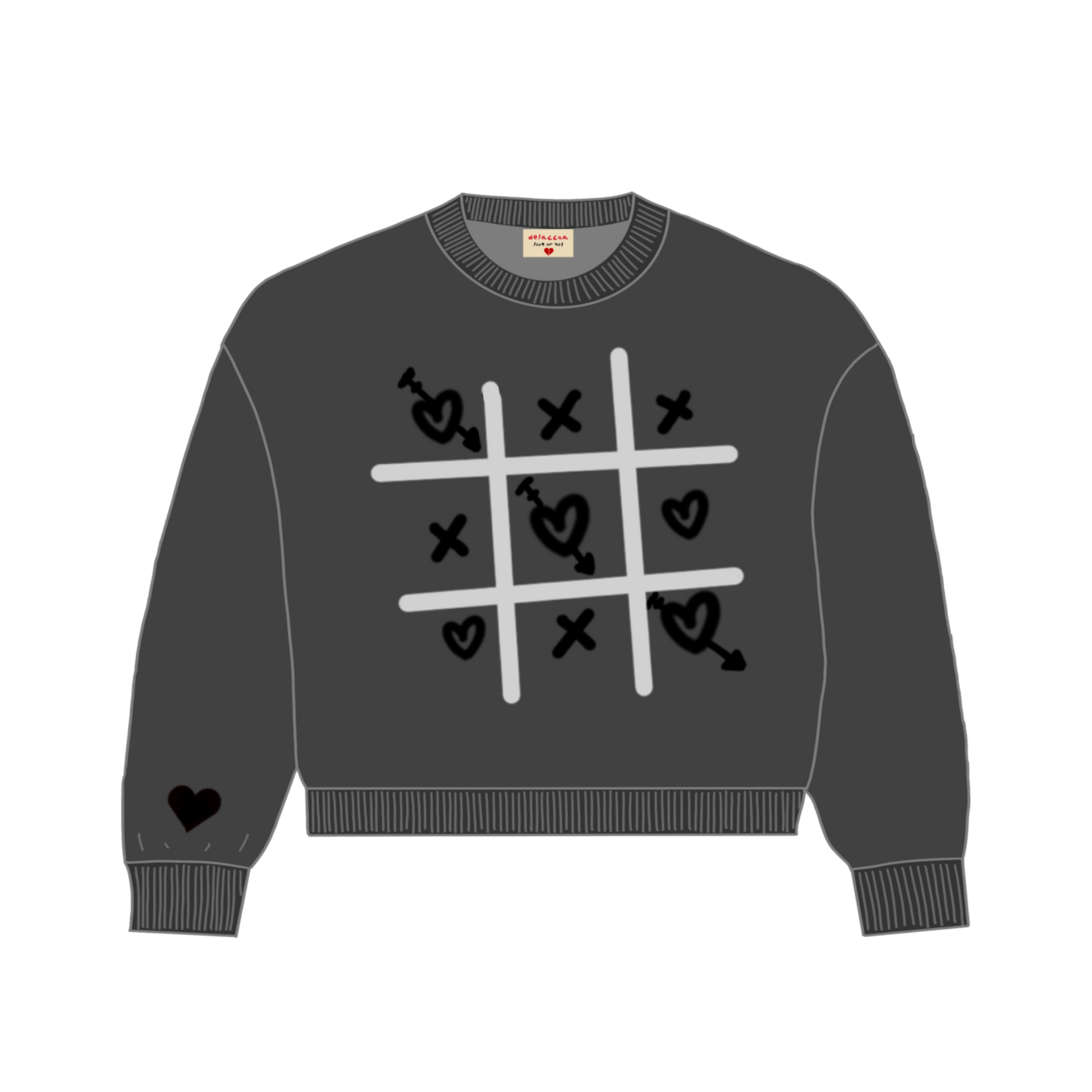 cupido knit grey