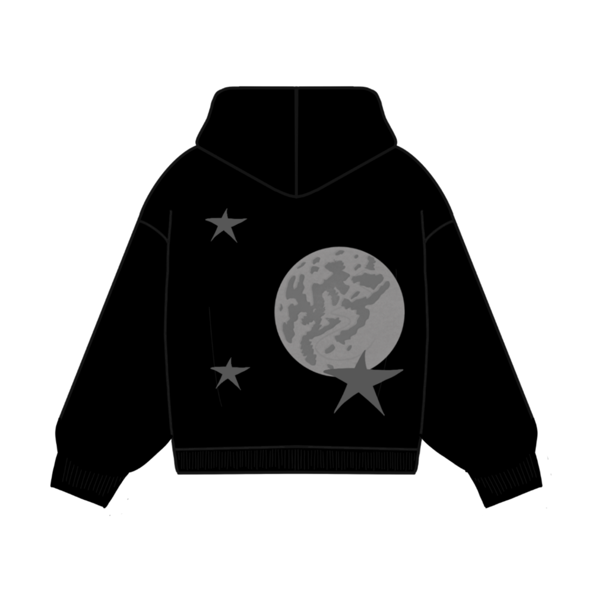 black moon hoodie
