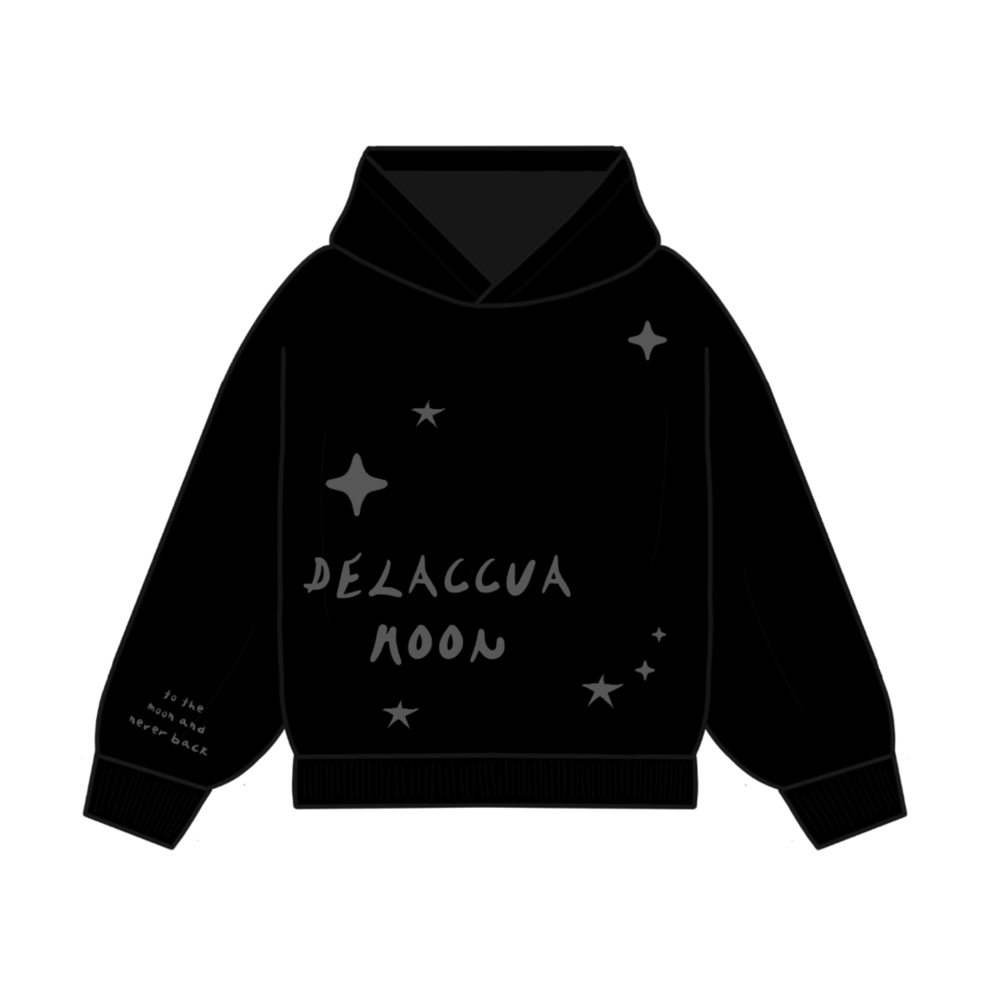black moon hoodie