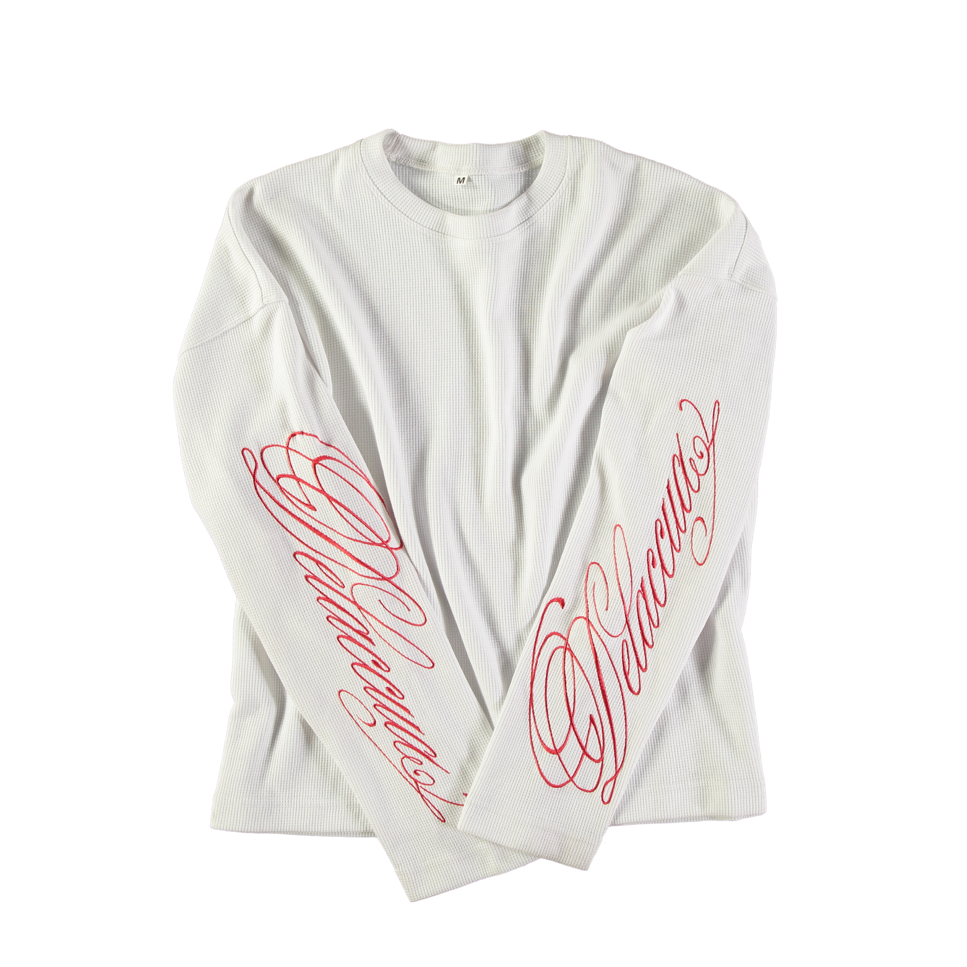 Waffle Longsleeve White