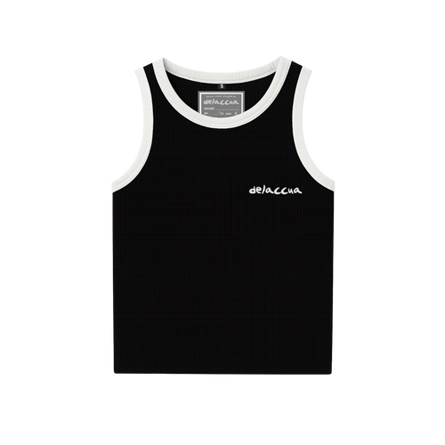 black tank top